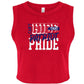 Bella Canva Women's Micro Rib Muscle Crop Tank