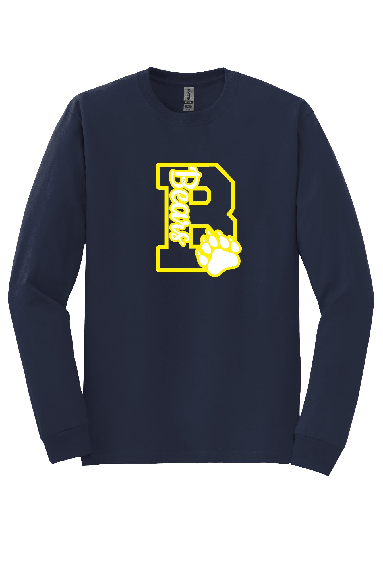 Blairstown Elementary Big B Bears Long Sleeve T-Shirt (Youth)