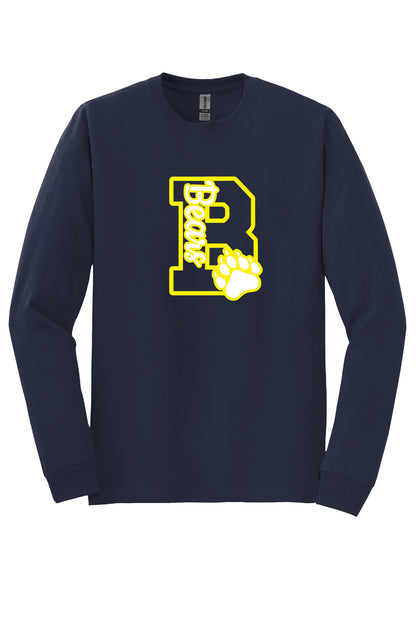 Blairstown Elementary Big B Bears Long Sleeve T-Shirt