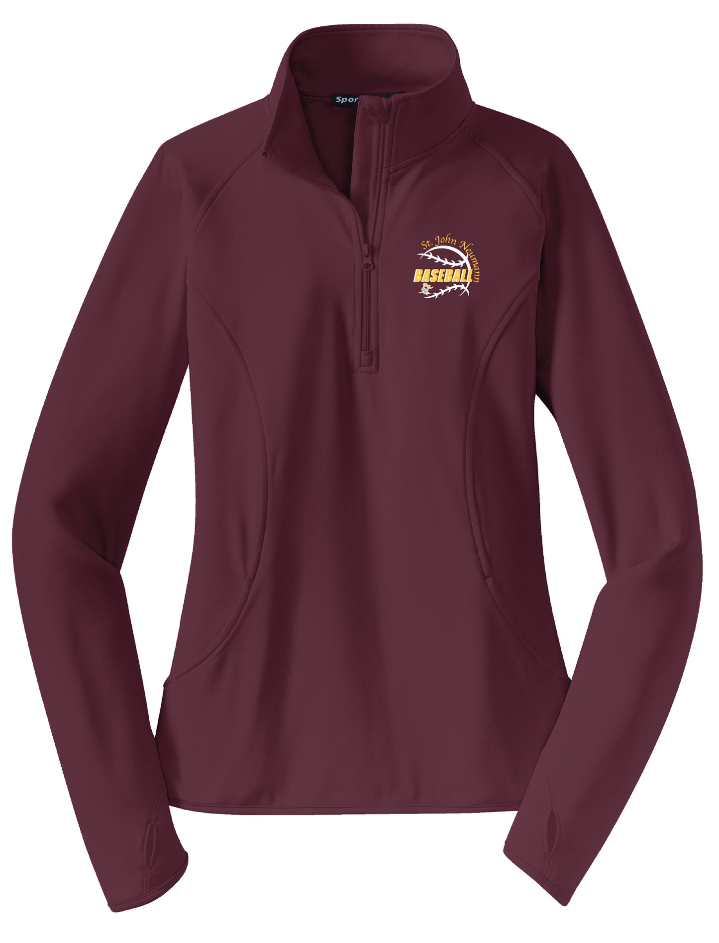 SJN Baseball Ladies Sport Tek 1/4 Zip Pullover