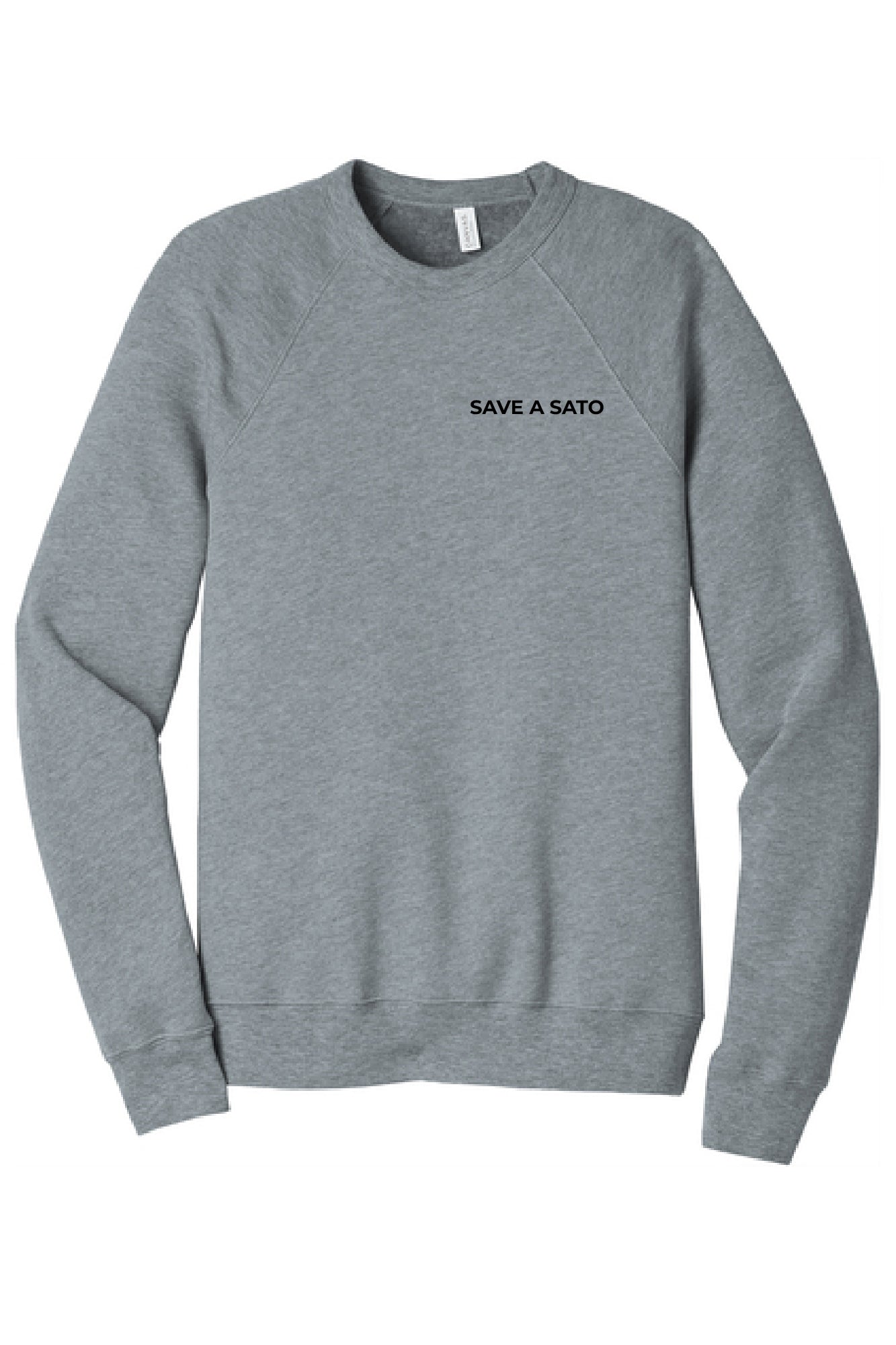 SAVE A SATO Bella Canvas Crewneck Sweatshirt