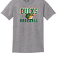 Adult Ducks Baseball Short Sleeve T-shirt