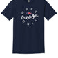 Wrestling Mom Short Sleeve T-Shirt navy