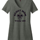 Scout Mom Ladies District CVC V-neck T-shirt