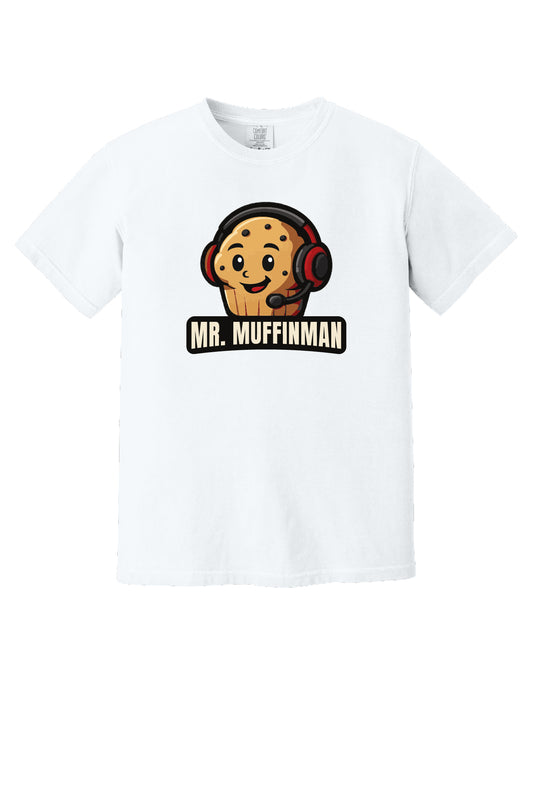Mr. Muffinman (Red) Comfort Colors Short Sleeve T-shirt