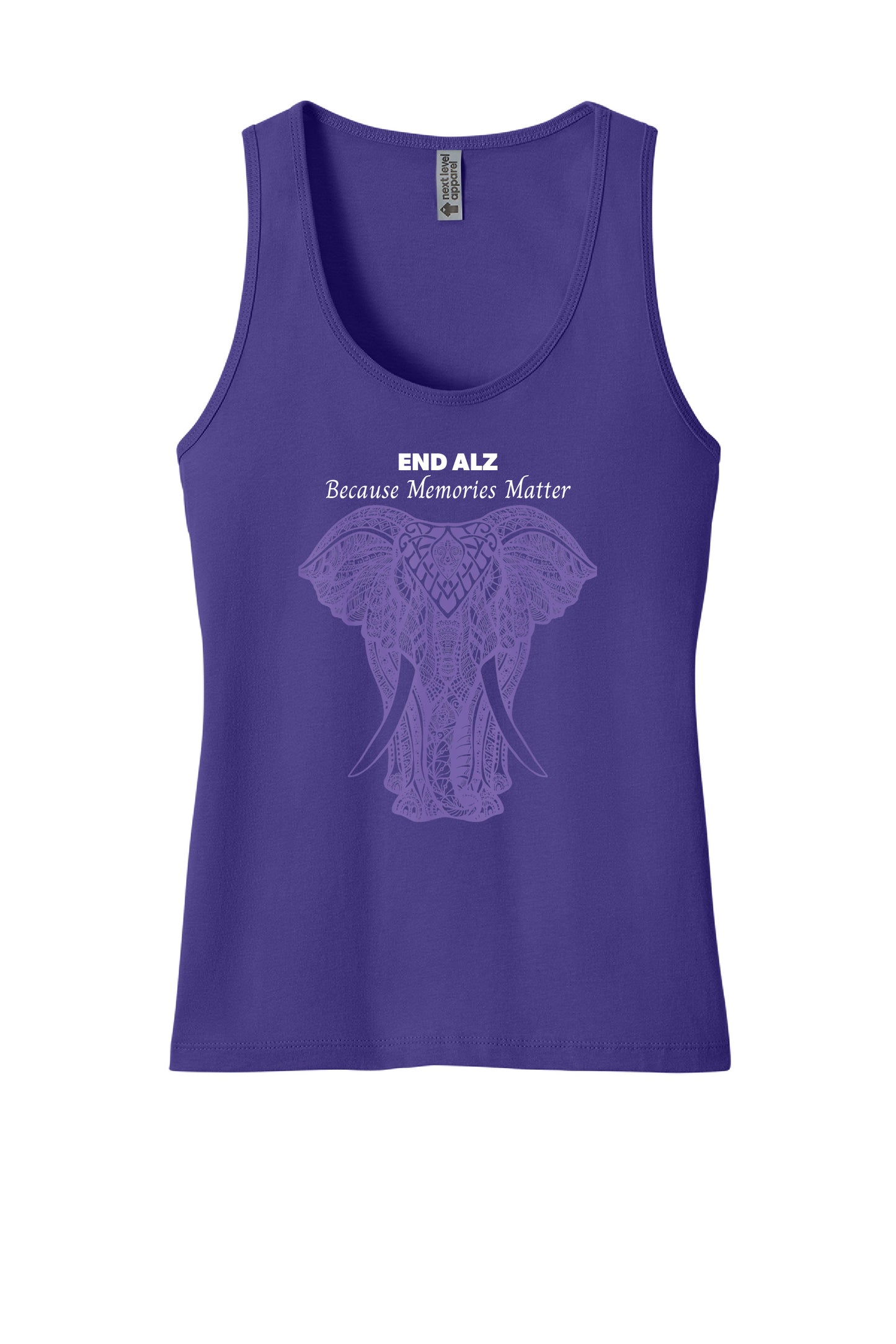 End ALZ Ladies Tank Top