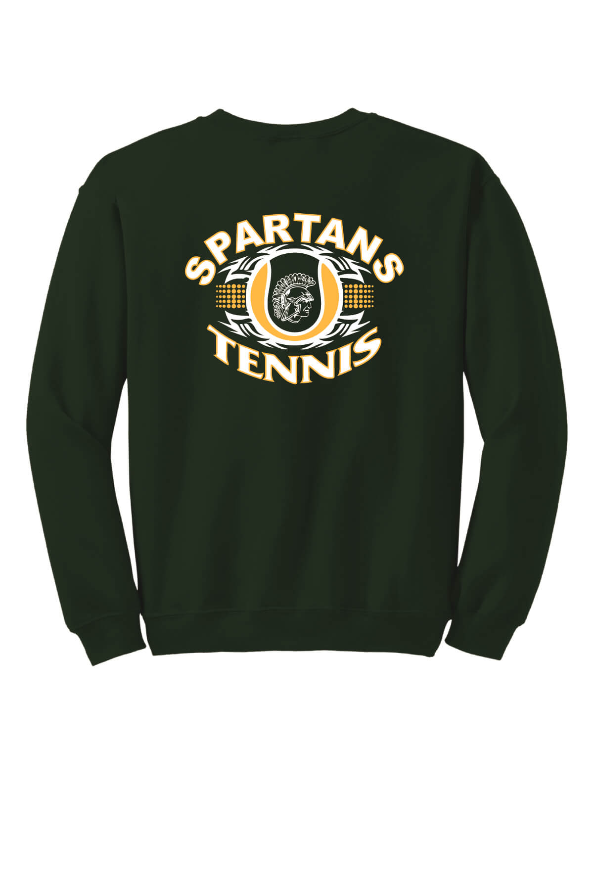 Spartans Crewneck Sweatshirt back-green
