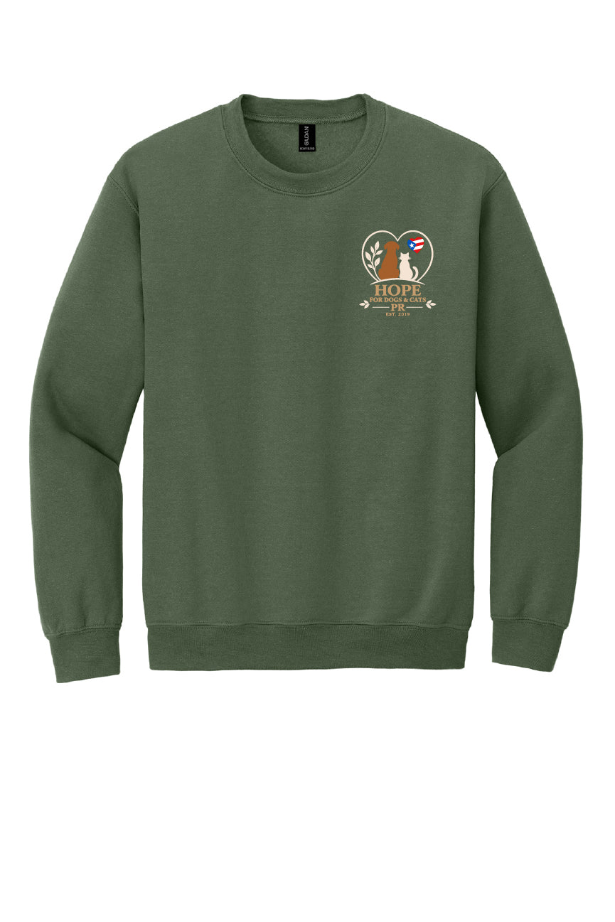 Every Dog Deserves Hope Crewneck Sweatshirt