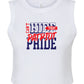 Bella Canva Women's Micro Rib Muscle Crop Tank