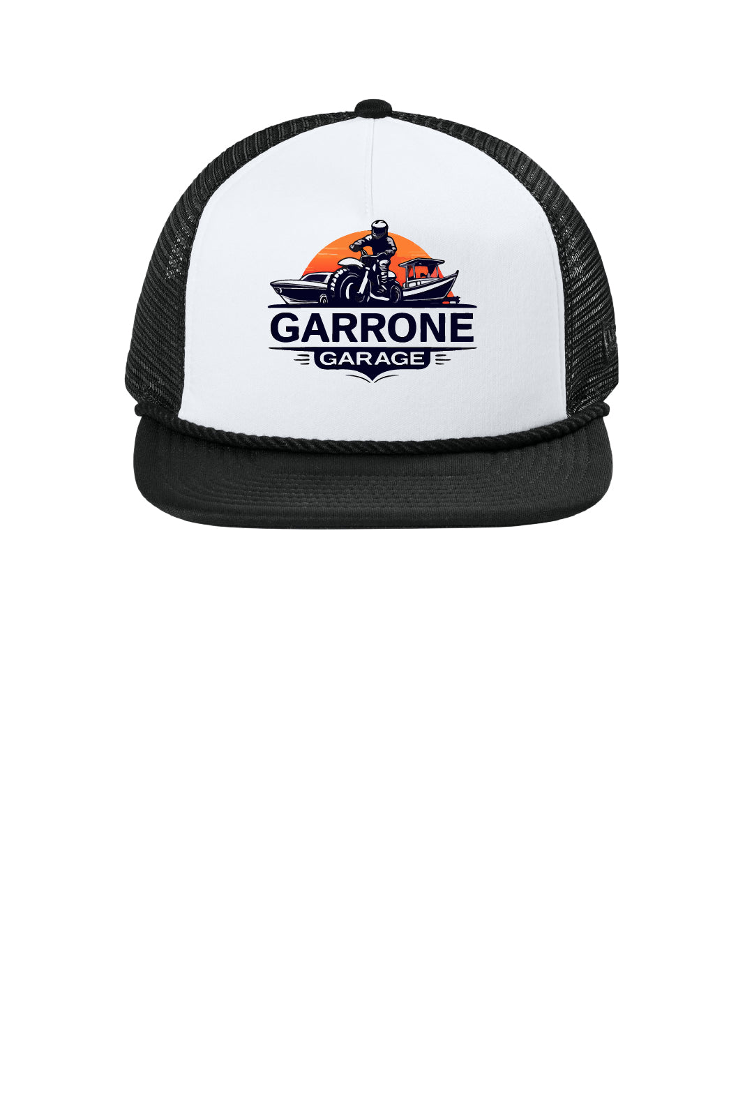 Garrone Garage 5 Panel Foam Rope Trucker Cap