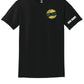 Spartans Softball Short Sleeve T-Shirt (Youth) black, front
