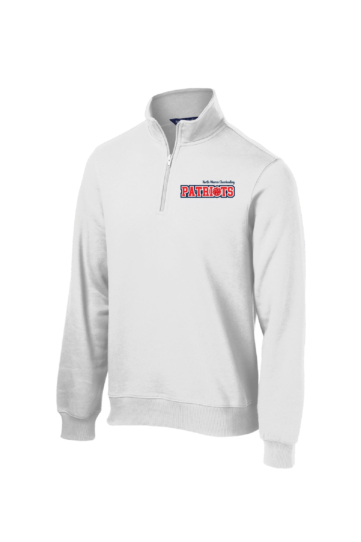 NW Patriots Cheerleading 1/4 Zip Sweatshirt (Unisex)