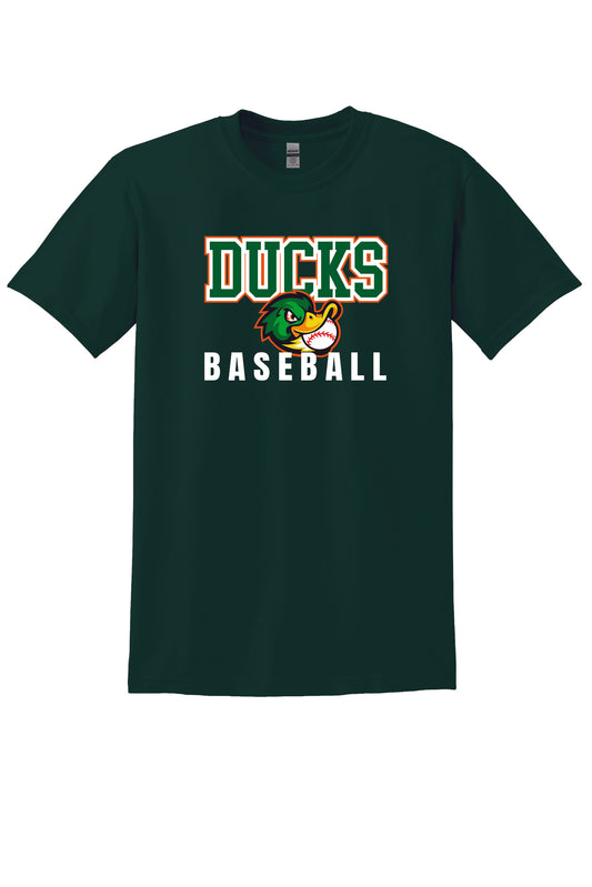 Adult Ducks Baseball Short Sleeve T-shirt