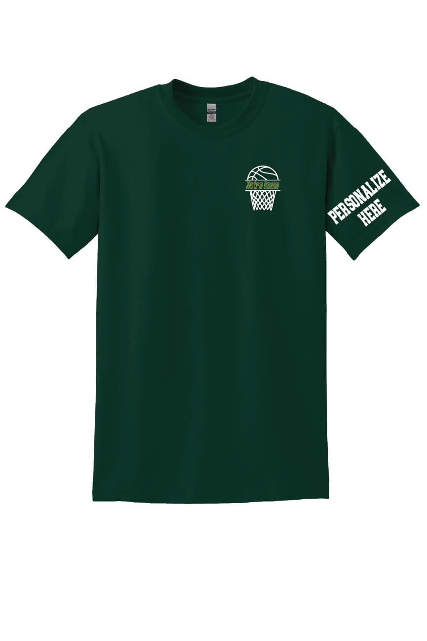 Youth Spartans Short Sleeve T-Shirt green-front