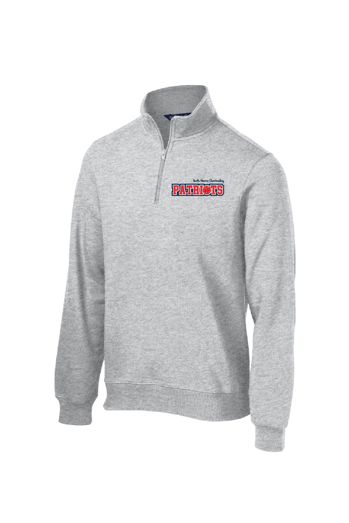 NW Patriots Cheerleading 1/4 Zip Sweatshirt (Unisex)