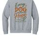 Every Dog Deserves Hope Crewneck Sweatshirt