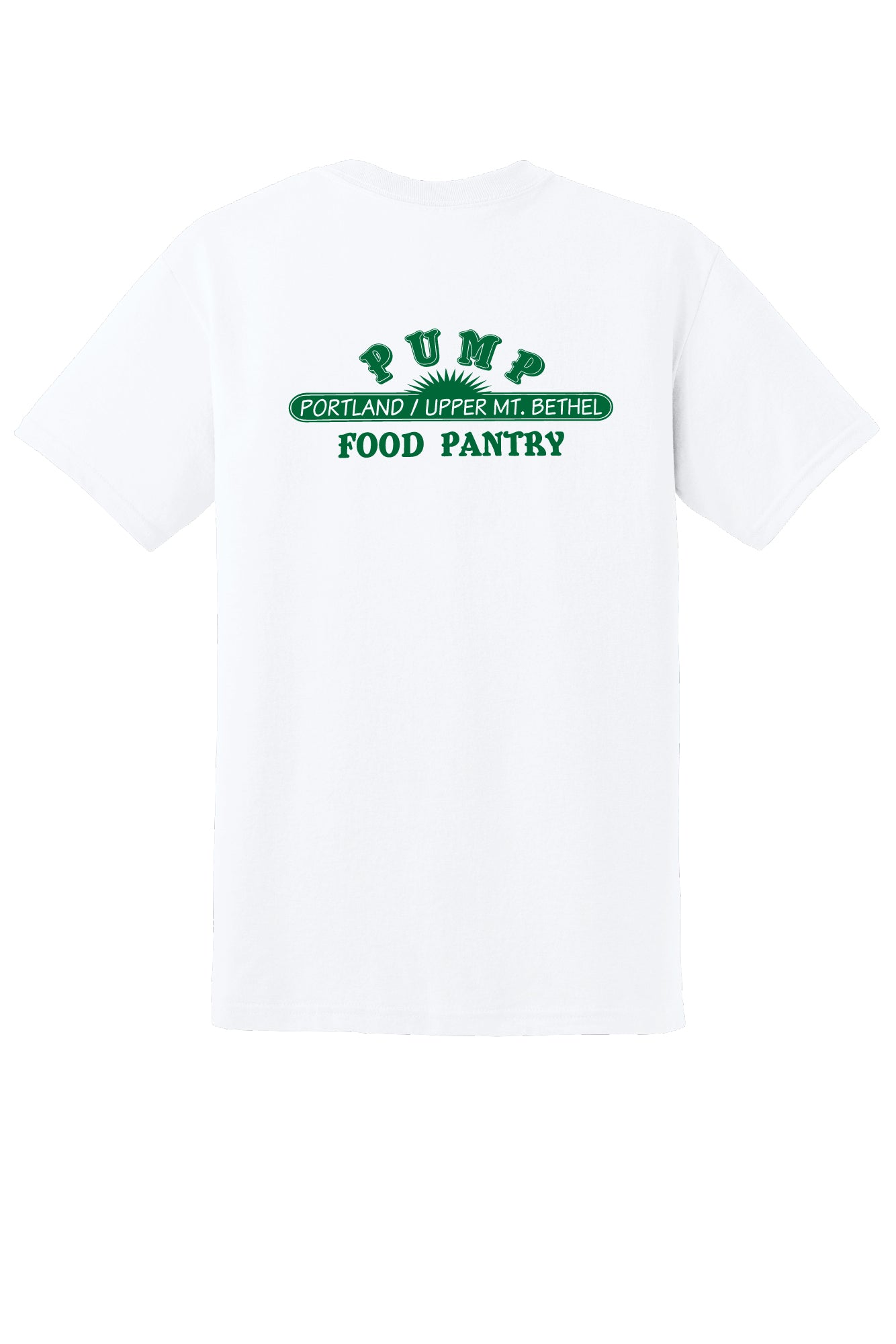 Pump Food Pantry Pocket T-Shirt