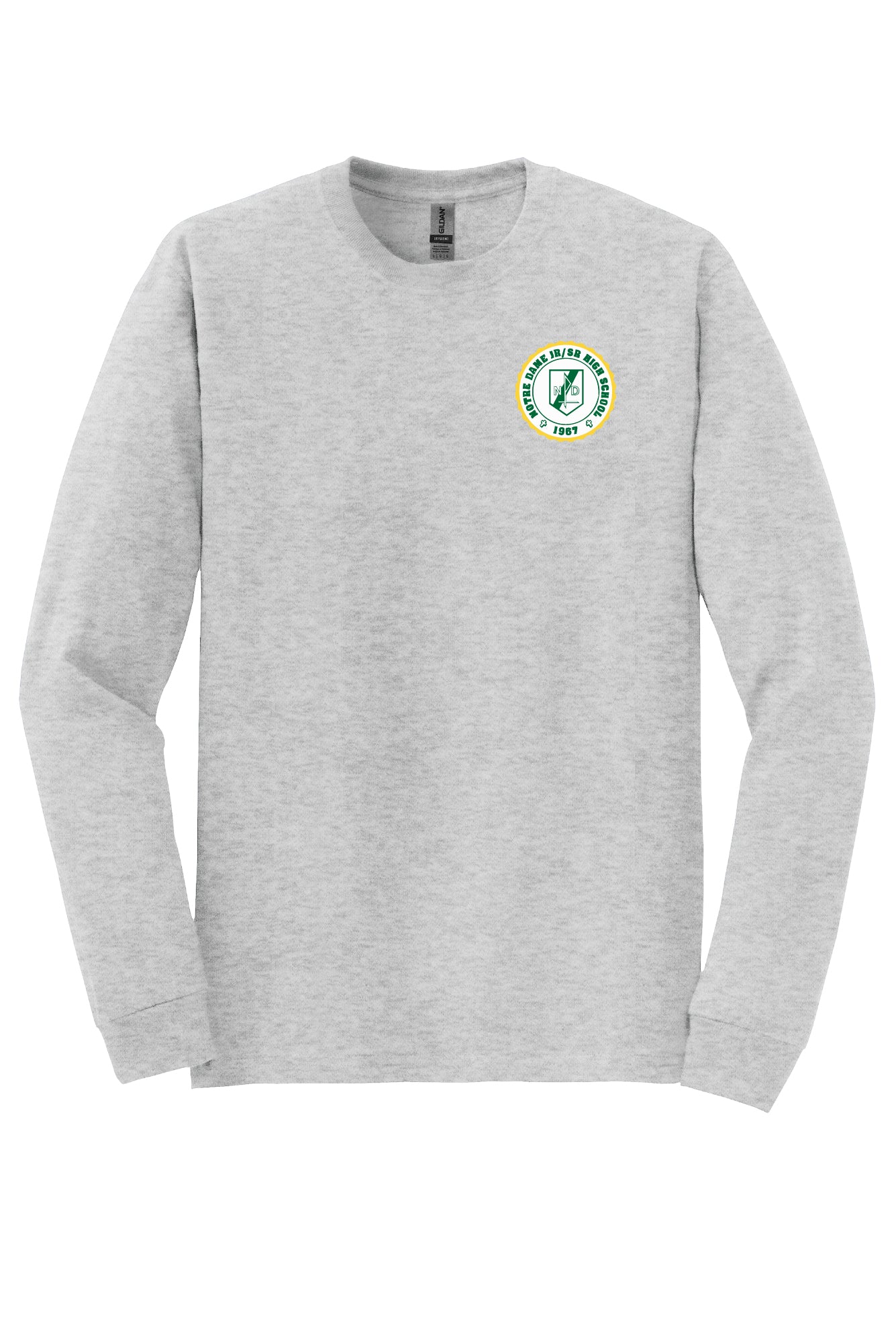 Notre Dame Emblem Long Sleeve T-Shirt