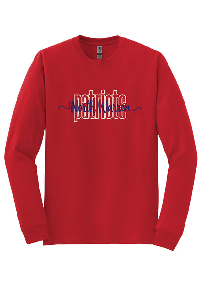 North Warren Script Long Sleeve T-Shirt