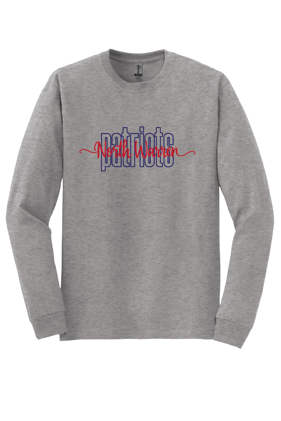 North Warren Script Long Sleeve T-Shirt