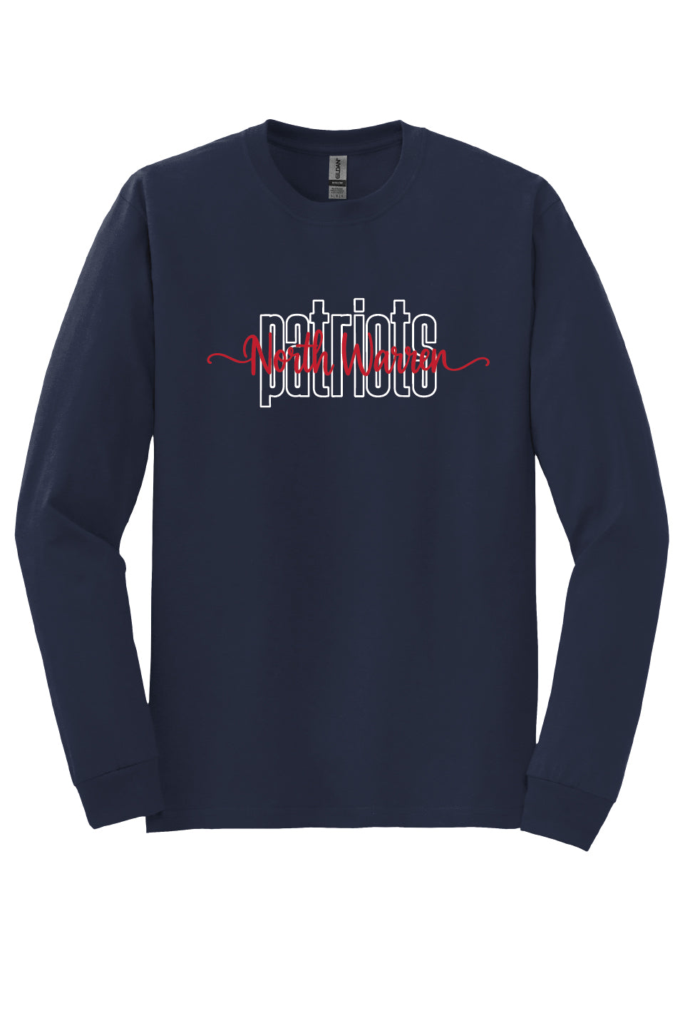 North Warren Script Long Sleeve T-Shirt