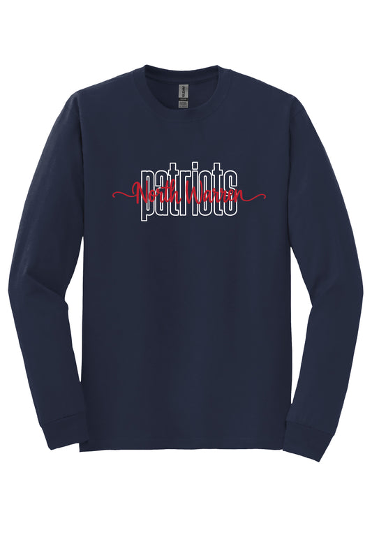 North Warren Script Long Sleeve T-Shirt