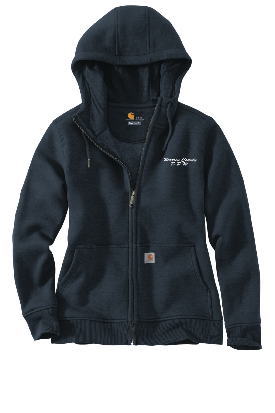 Carhartt Women’s Clarksburg Full-Zip Hoodie navy