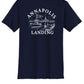 Annapolis Landing ~Boat Print Back~Short Sleeve T-shirt