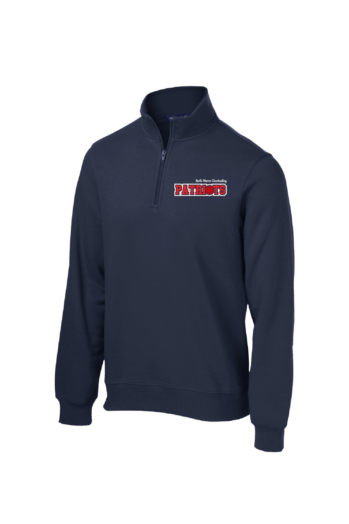 NW Patriots Cheerleading 1/4 Zip Sweatshirt (Unisex)