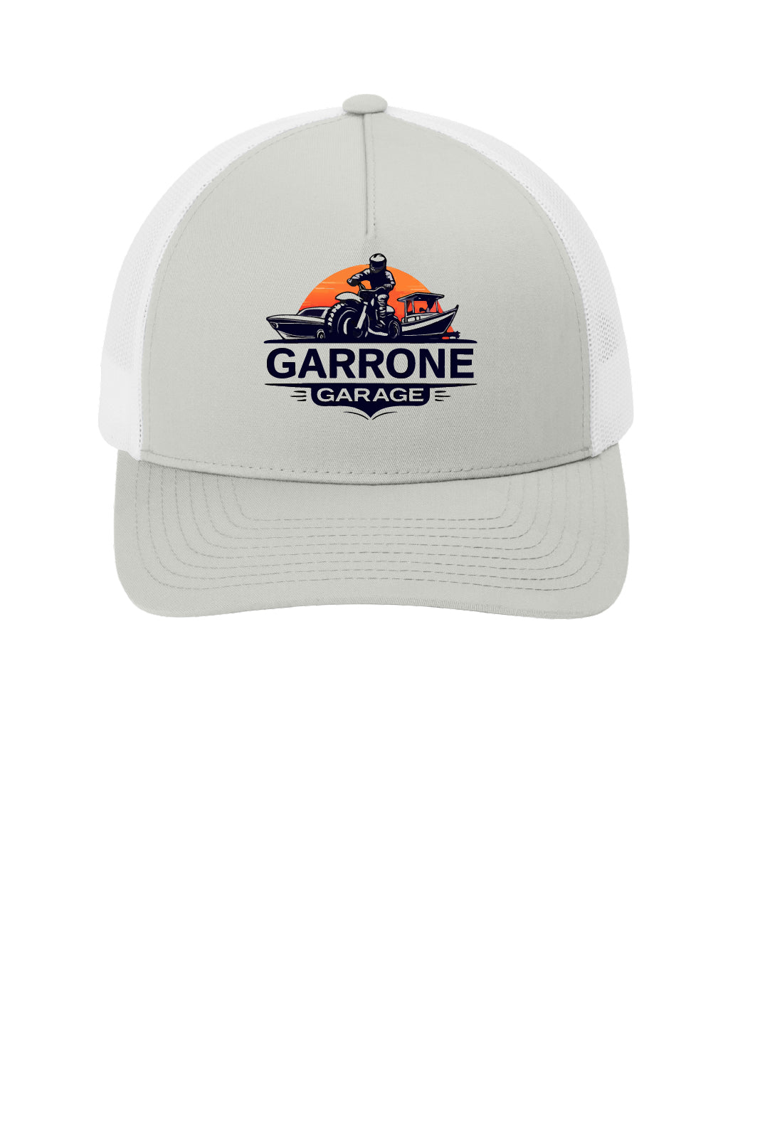 Garrone Garage 5 Panel Trucker Hat