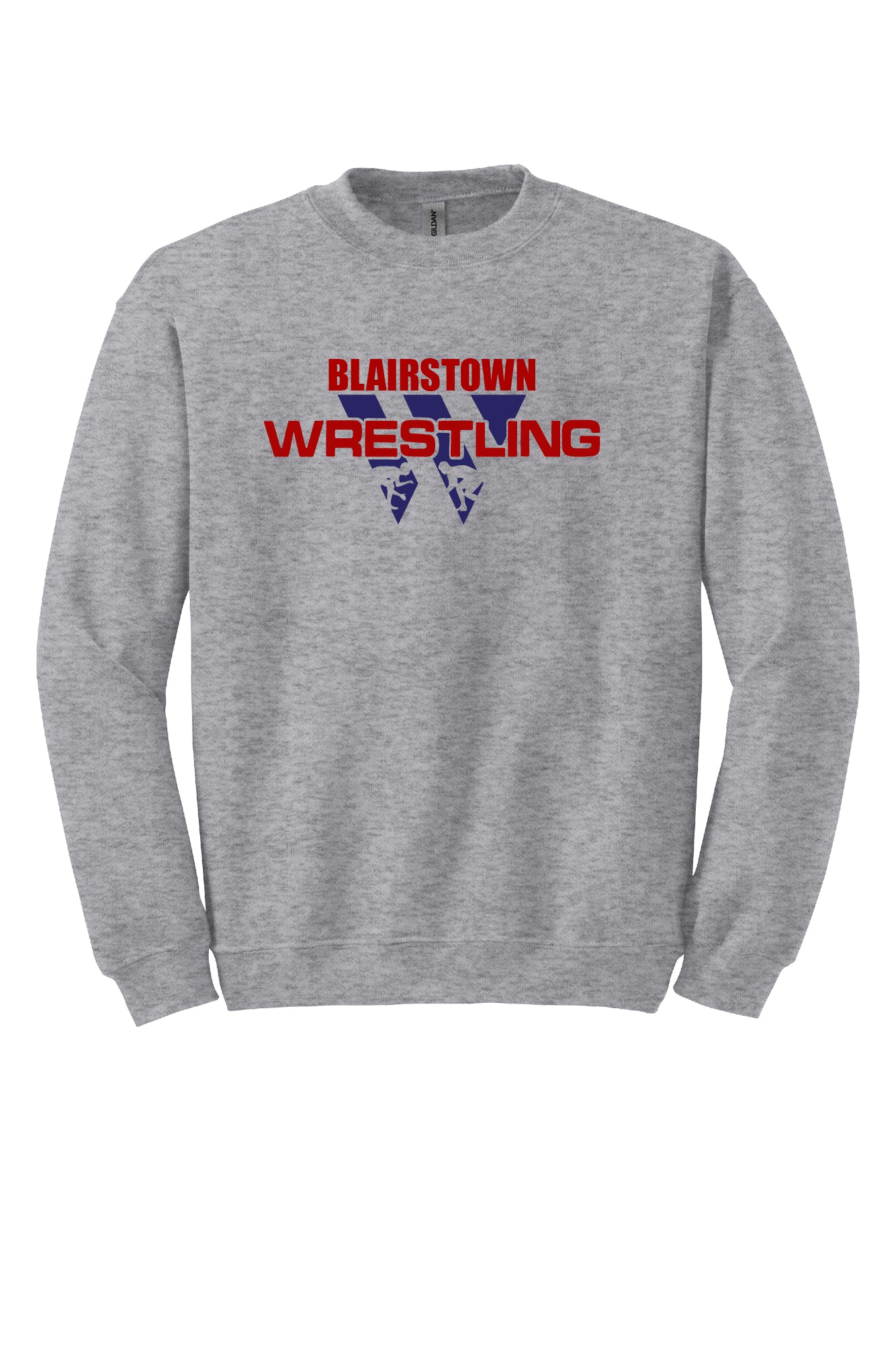 Blairstown Wrestling Crewneck Sweatshirt (Youth)