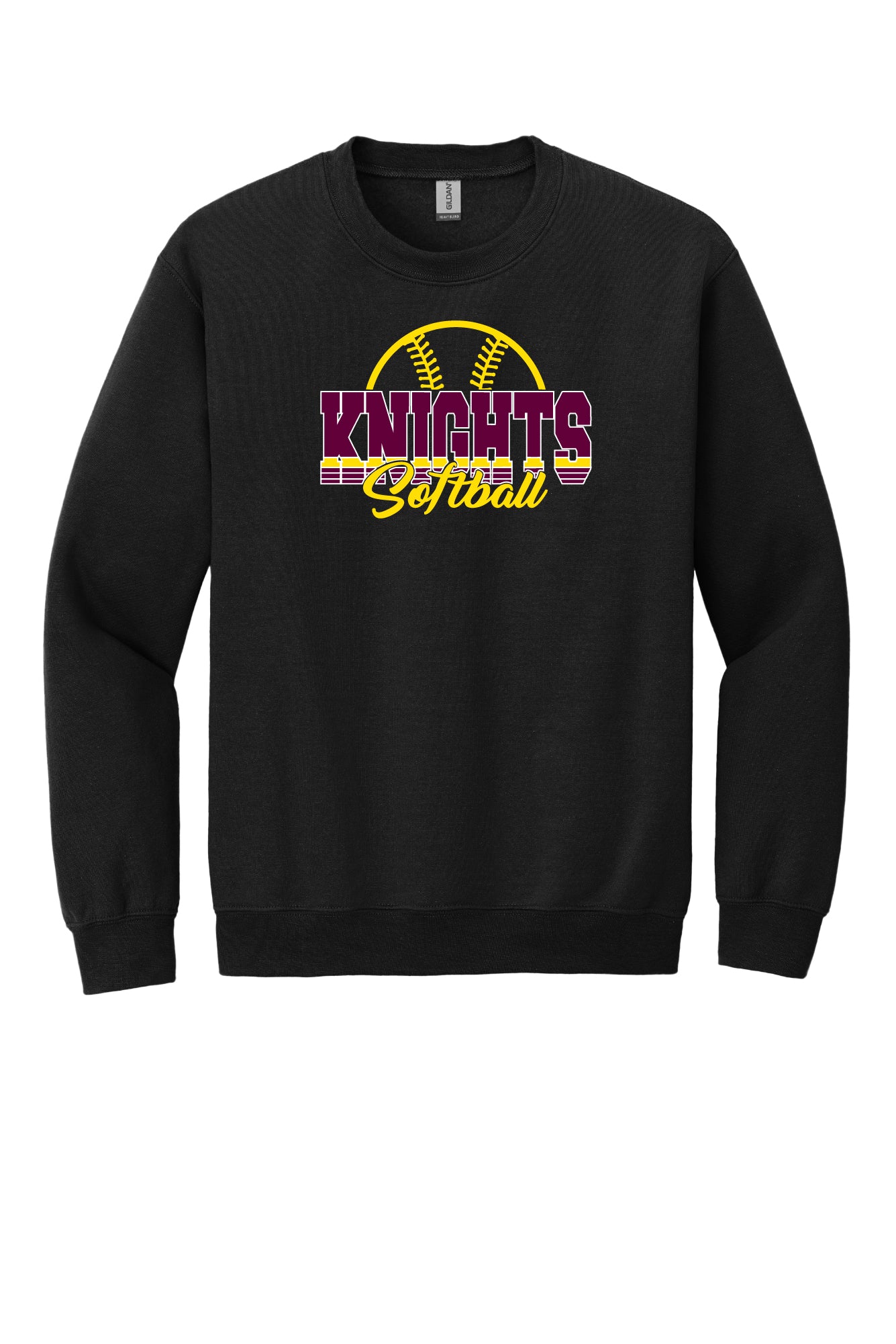 SJN Knights Softball Crewneck Sweatshirt