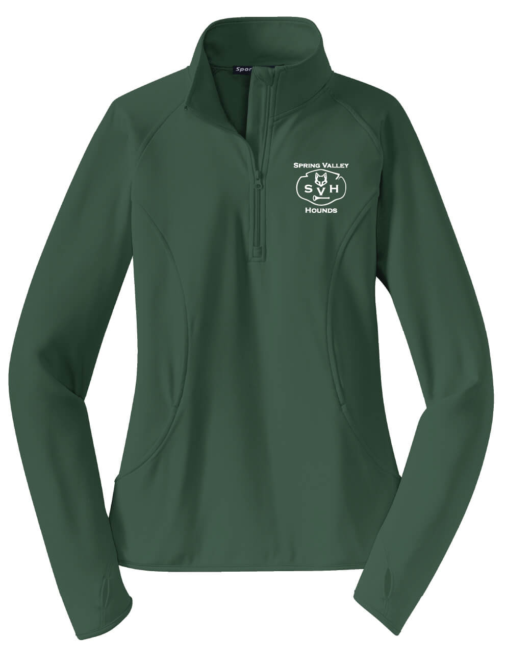 Spring Valley Hounds Zip Pullover (Ladies)