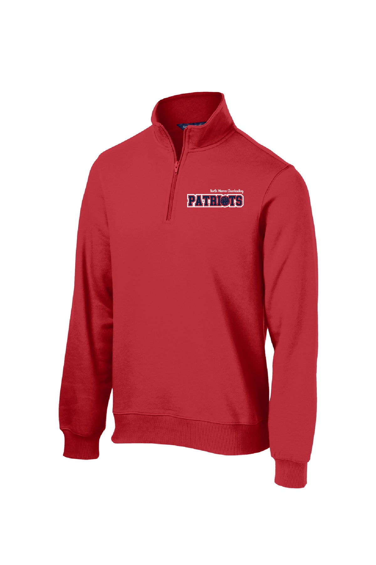 NW Patriots Cheerleading 1/4 Zip Sweatshirt (Unisex)