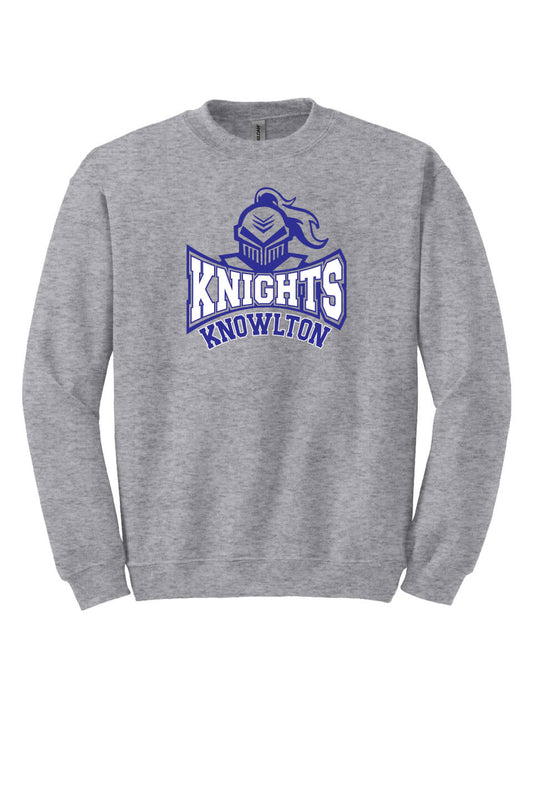 Knowlton Knights Crewneck Sweatshirt gray