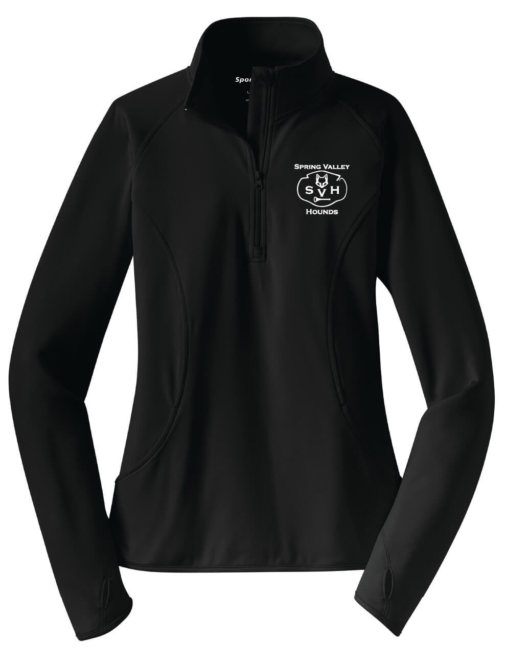 Spring Valley Hounds Zip Pullover (Ladies)