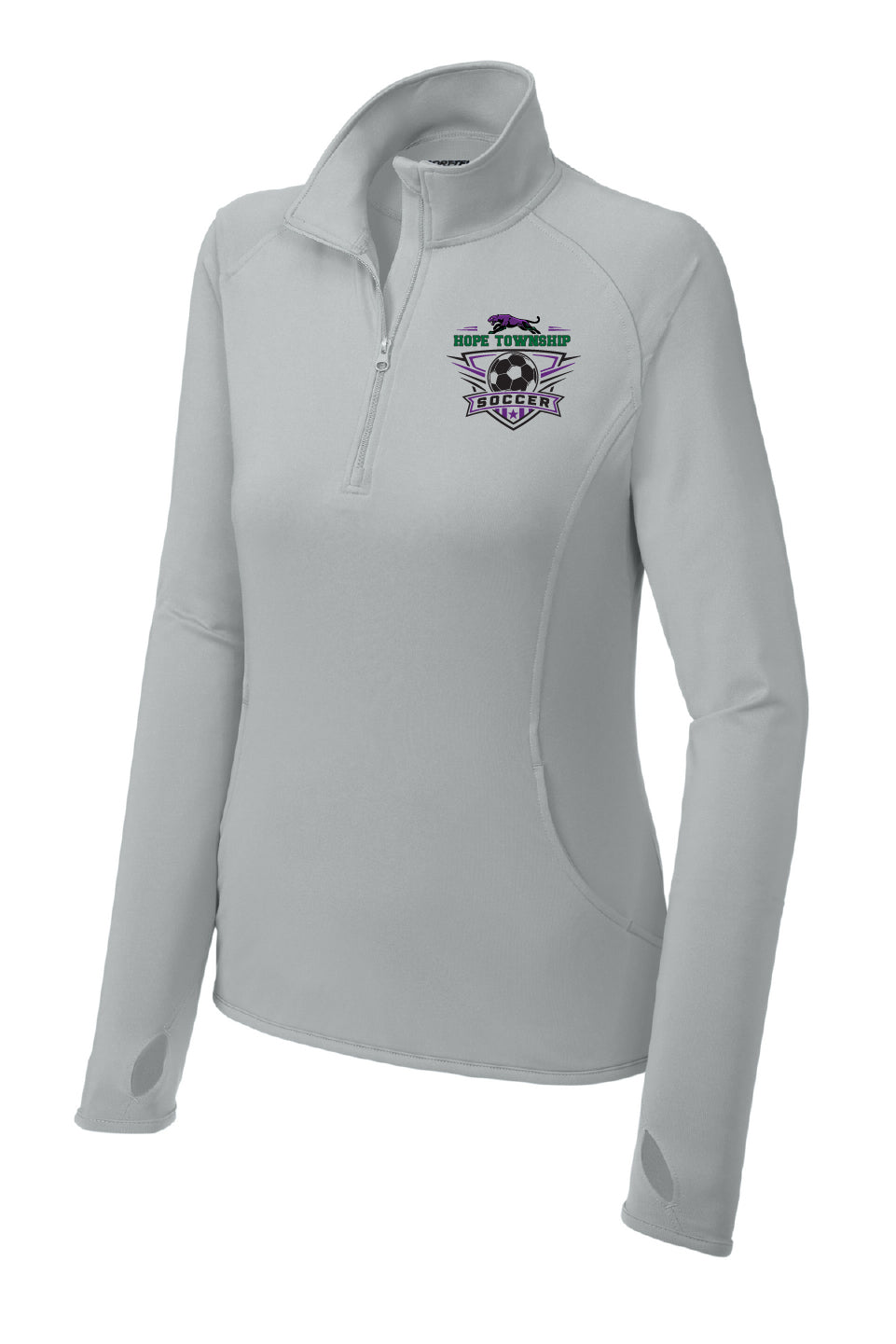 Hope Twp. Soccer Sport Tek 1/4 Zip Pullover (Ladies)