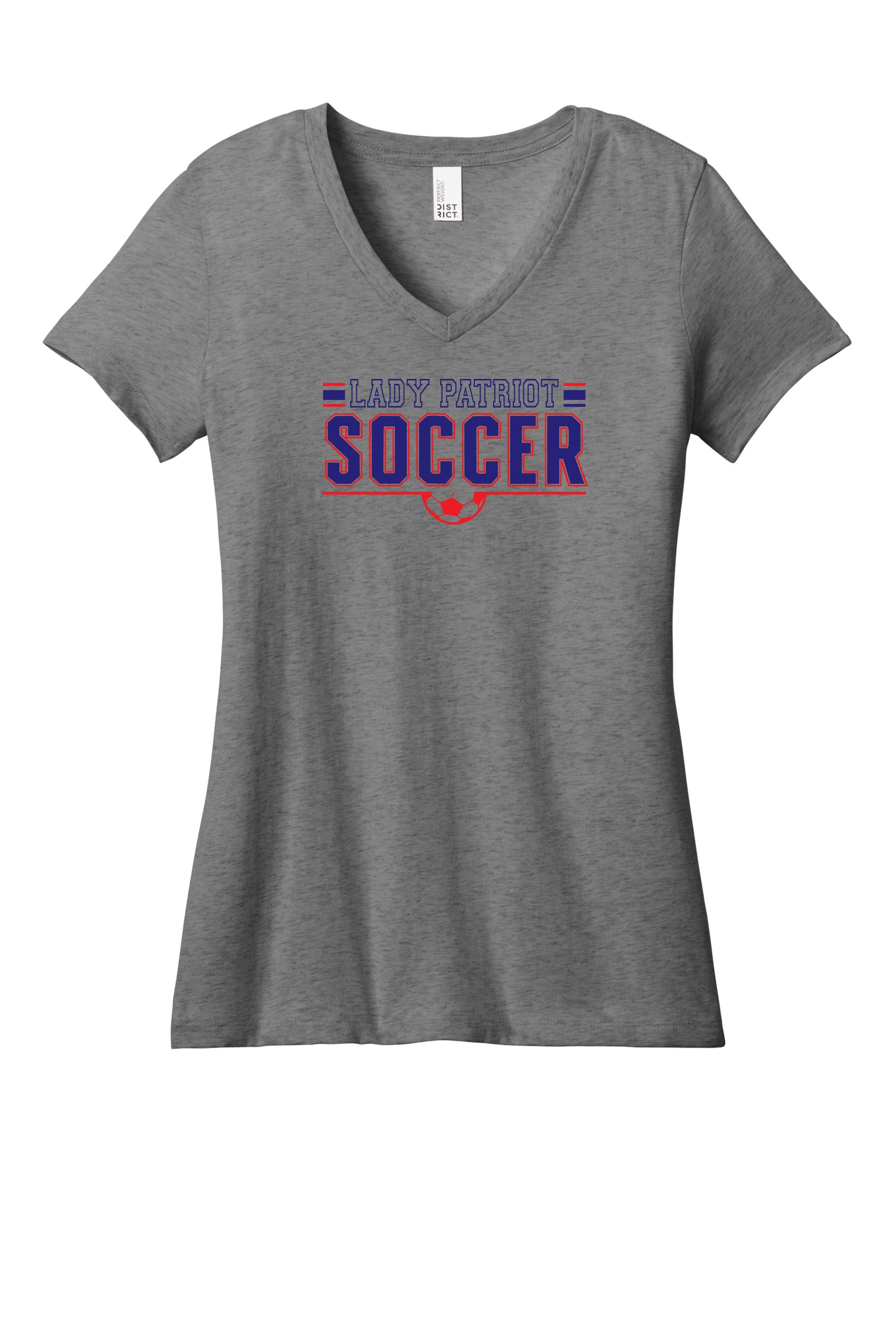 Lady Patriot V-Neck Short Sleeve T-Shirt