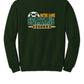 Notre Dame Soccer Crewneck Sweatshirt  back-green