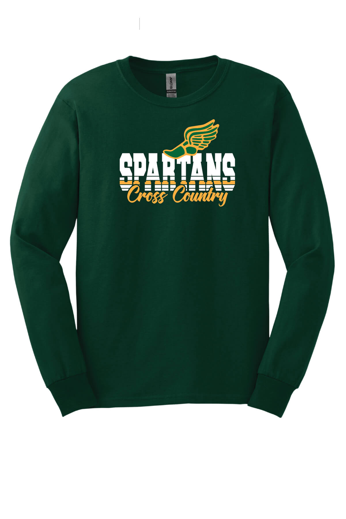 Spartans Cross Country Long Sleeve T-Shirt green