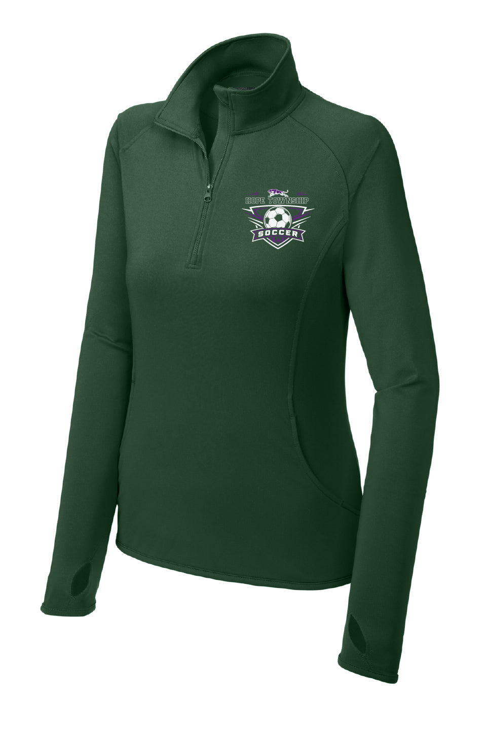 Hope Twp. Soccer Sport Tek 1/4 Zip Pullover (Ladies)