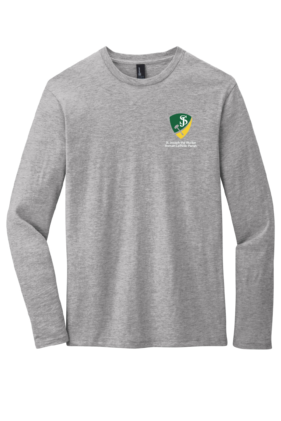 St. Joseph the Worker I Long Sleeve T-shirt-Full Color Logo