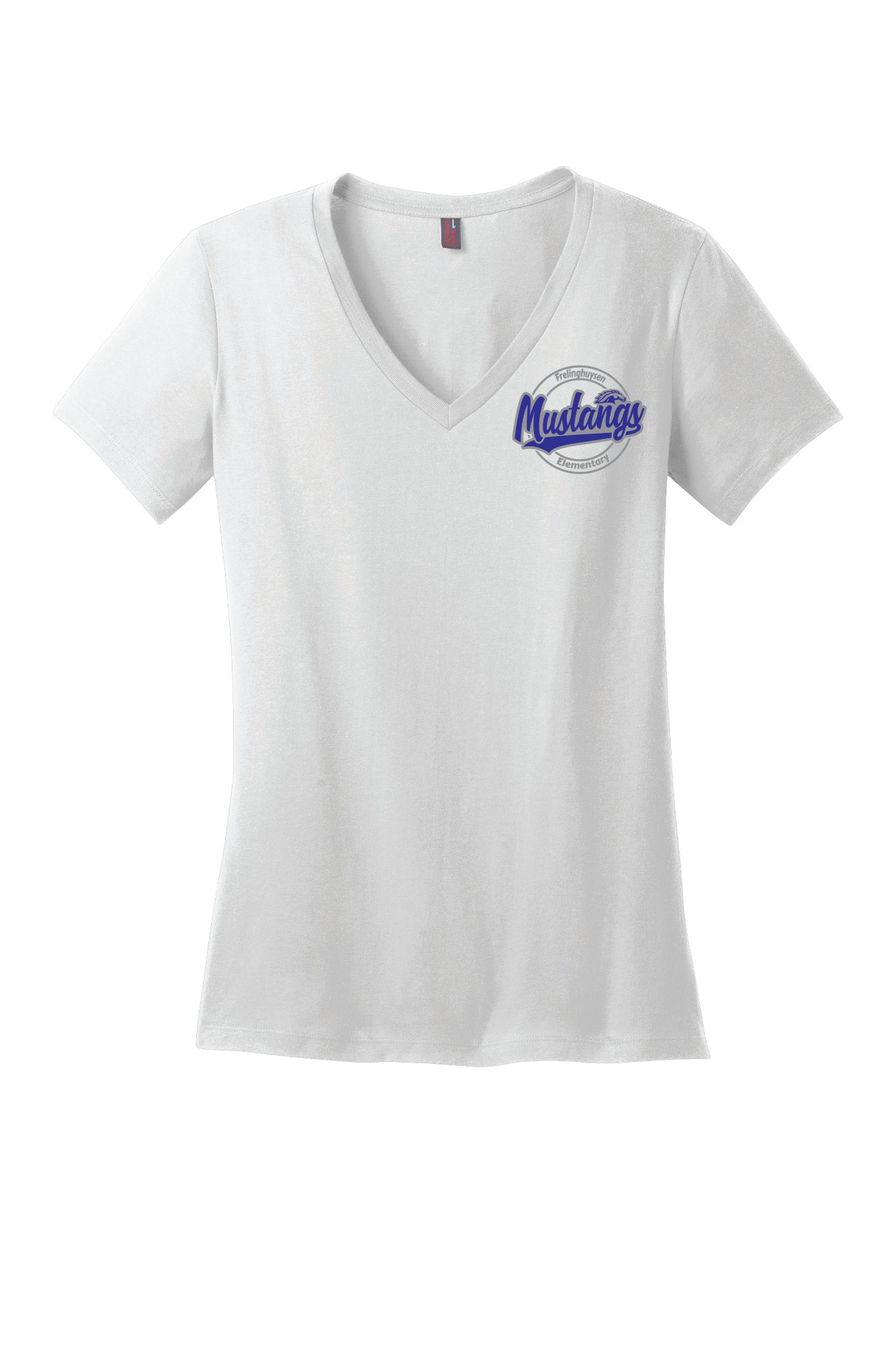 Frelinghuysen Flag Back Ladies V-Neck