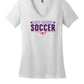 Lady Patriot V-Neck Short Sleeve T-Shirt