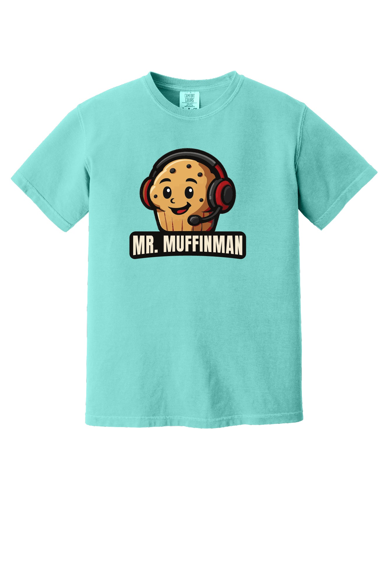 Mr. Muffinman (Red) Comfort Colors Short Sleeve T-shirt