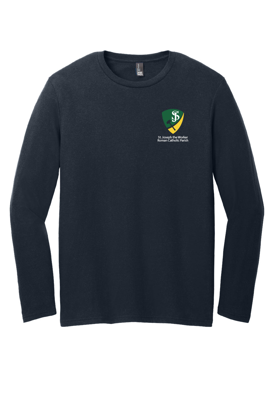 St. Joseph the Worker I Long Sleeve T-shirt-Full Color Logo
