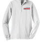 NW Patriots Cheerleading Ladies Cut 1/4 Zip Sweatshirt