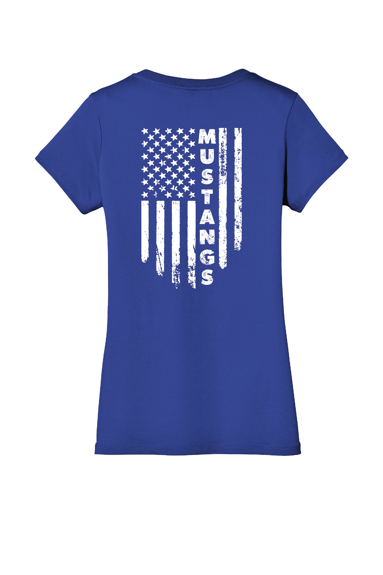 Frelinghuysen Flag Back Ladies V-Neck