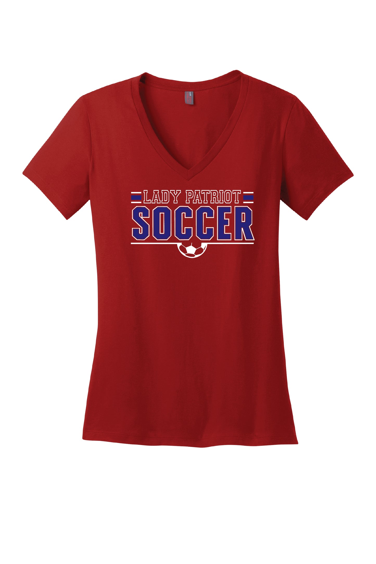 Lady Patriot V-Neck Short Sleeve T-Shirt