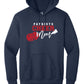 Cheer Mom Hoodie navy